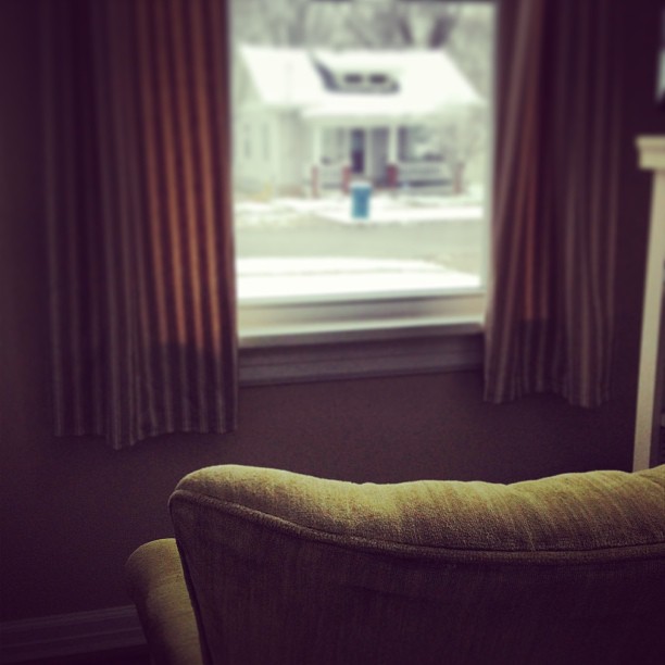green-chair